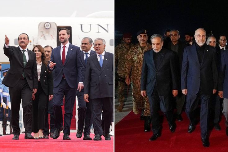 Pakistan'dan ABD ve İran heyetine 2 farklı tavır! Birini takım elbise diğerini askeri üniforma ile karşıladı