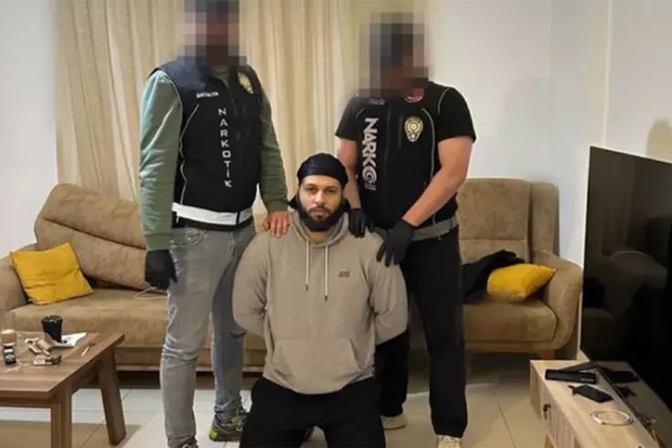 Kırmızı bültenle aranan Matthias Malik Lammers Alanya'da yakalandı