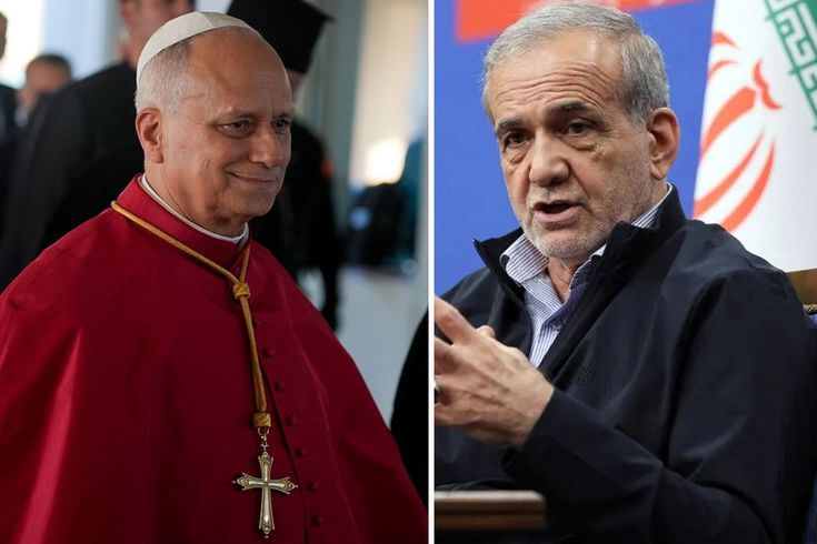 Pezeşkiyan'dan Trump'ın tehdit ettiği Papa'ya destek