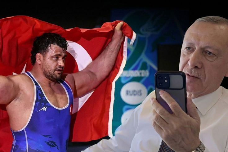 Cumhurbaşkanı Erdoğan'dan 13. kez Avrupa şampiyon olan Rıza Kayaalp'e telefon