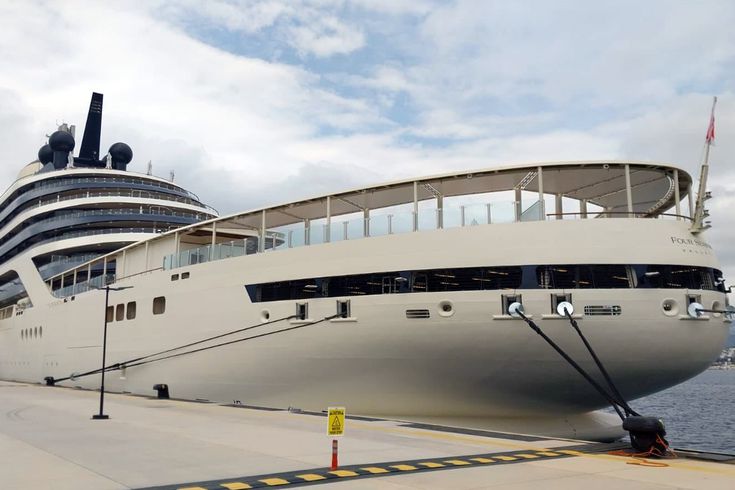 400 milyon avroluk gemi Bodrum'a geldi