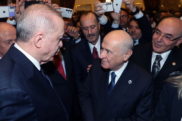 Bahçeli ile sohbet eden Erdoğan'dan yağmur sorusuna dikkat çeken yanıt