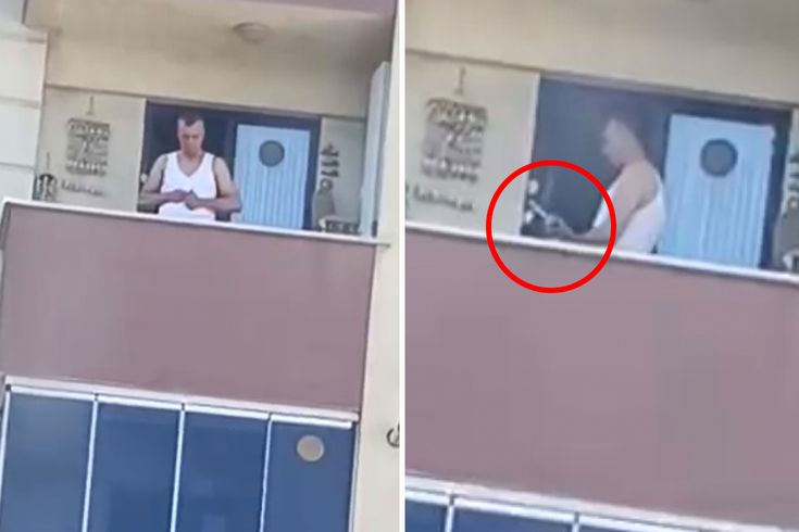 Pendik'te balkonda silah şarjörüne mermi dolduran şüpheli adli kontrolle serbest