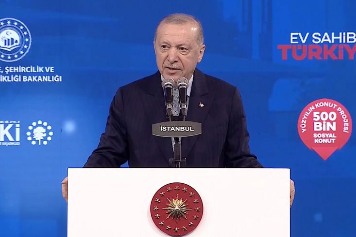 100 thousand TOKI houses find their owners in Istanbul! President Erdogan is speaking.