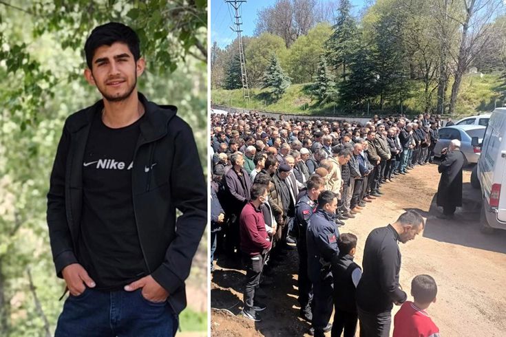 Tragic end of the 21-year-old: Funeral prayer was performed without removing the body from the vehicle