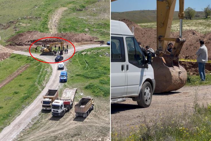 Ankara'da insana ait kemik parçaları ve kafatası bulundu