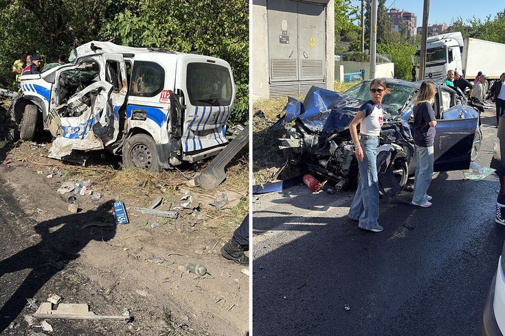 İzmir'de freni patlayan tır 10 araca çarptı: 2 ölü, 3 yaralı