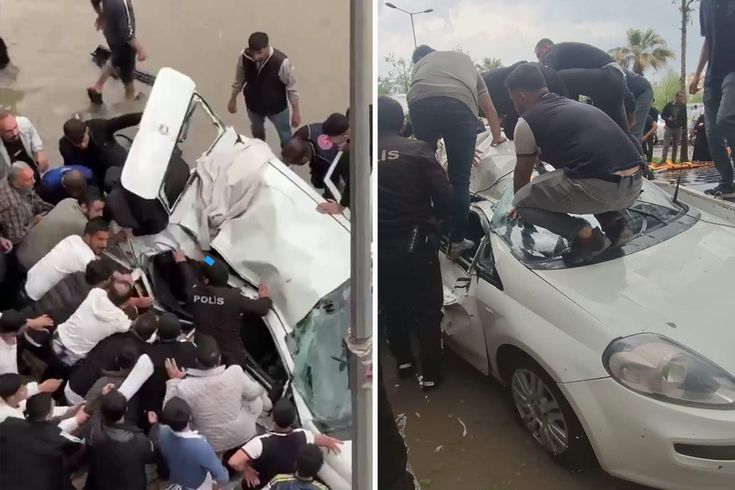 Gaziantep ile Şanlıurfa'yı sağanak ve şiddetli fırtına vurdu