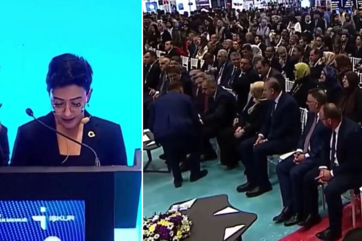 AK Parti Van İl Başkanını kızdıran anons! Israrlara rağmen sahneye çıkmadı