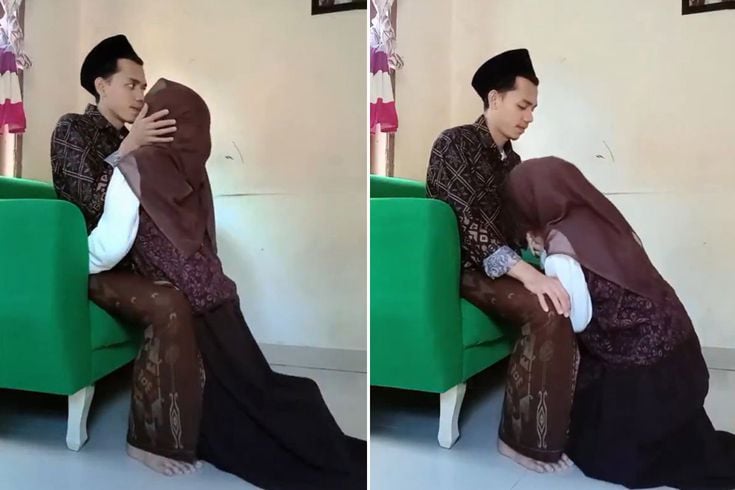 Bu nasıl gelenek? Videoyu izleyenler ikiye bölündü