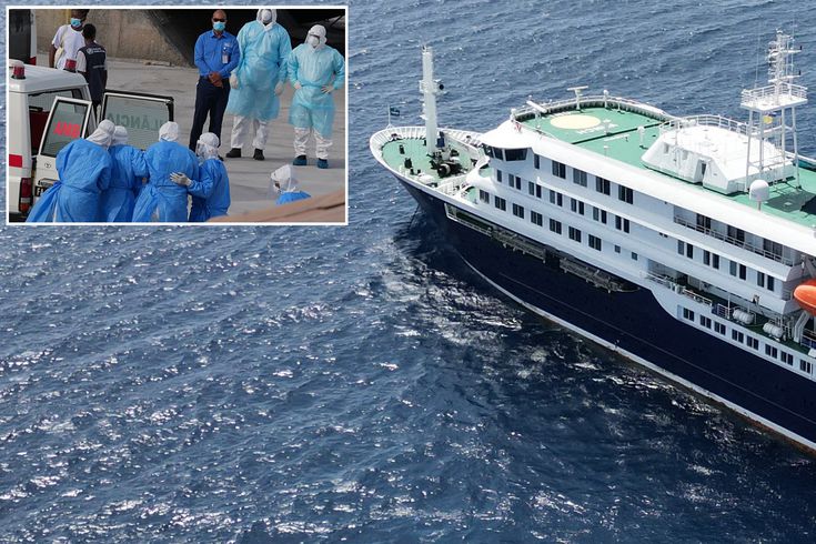 Ölümcül virüsün ele geçirdiği gemi İspanya'ya doğru yola çıktı