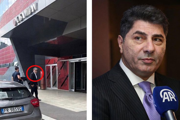 Hakan Safi transfer görüşmeleri için Milan'ın kulüp binasında! Hedefinde o isim var