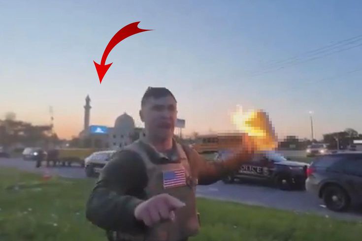 Anti-Islam figure Jake Lang attempted to burn the Quran near a mosque in the USA