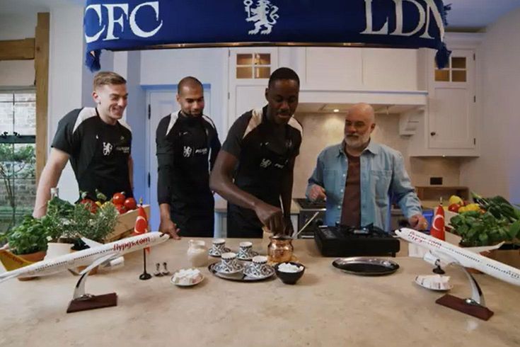 Chelsea'nin yıldızları, en iyi Türk kahvesini yapabilmek için yarıştı