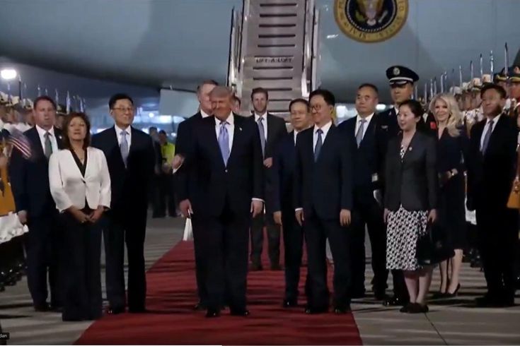 The welcome that fascinated Donald Trump going to China