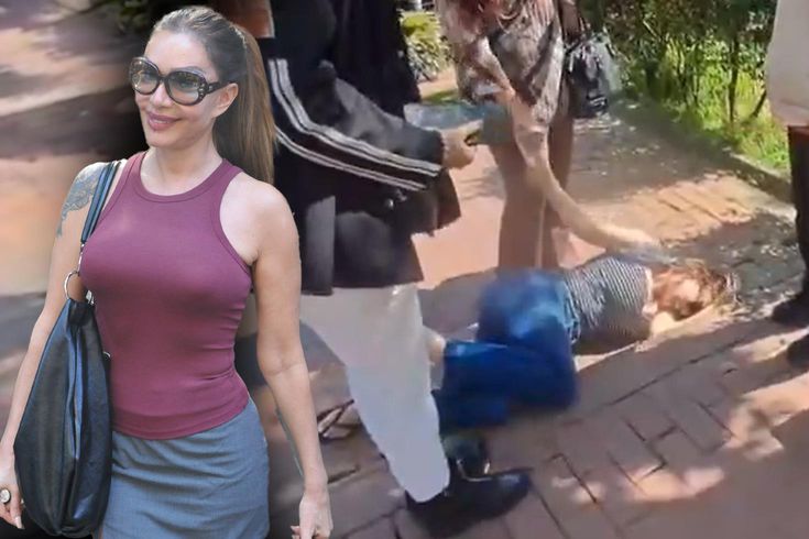 Sevda Demirel's leg was broken while walking in Maçka Park.