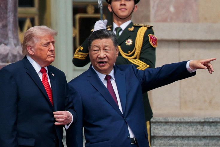 The historic meeting between US President Trump and Chinese President Xi Jinping has begun: We must be partners, not rivals.