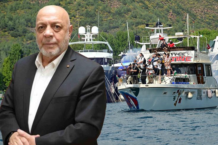 Küresel Sumud Filosu Gazze'ye gitmek üzere Marmaris'ten demir aldı