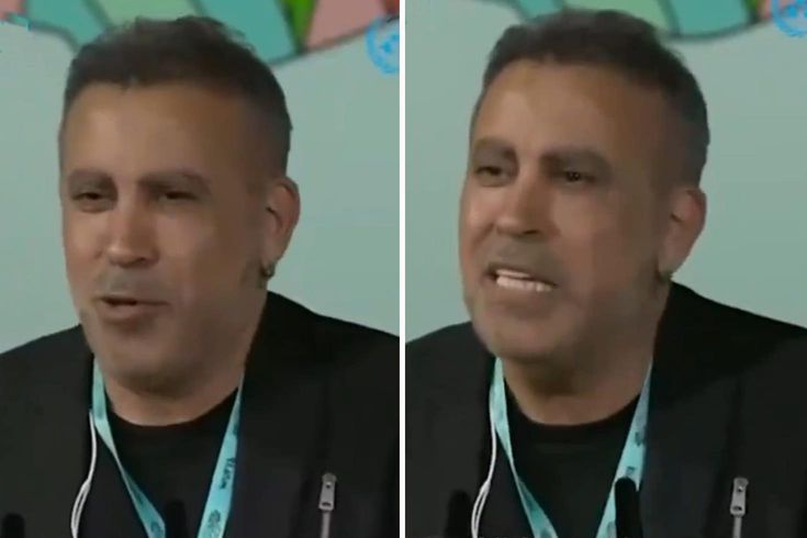 Скандал на саммите ООН! Когда Халук Левент критиковал Израиль, прямой эфир прервали.