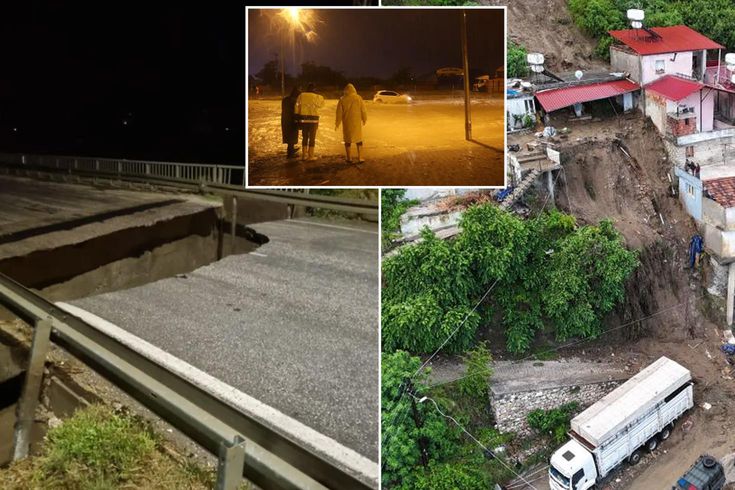 Hatay'da aşırı yağış hayatı felç etti! Köprü ve ev yıkıldı, kahreden haber geldi