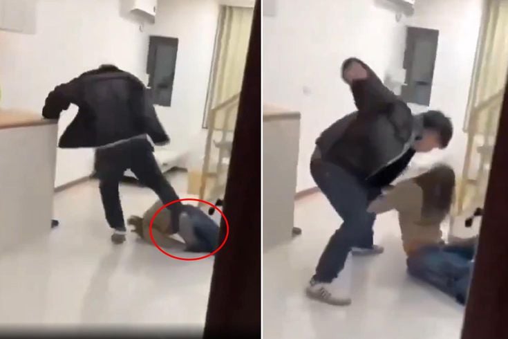 Skandal görüntü! Tüm birikimini hiç eden eşini böyle darbetti