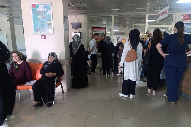 Bayramlaşmaya gelip hastanelik oldular