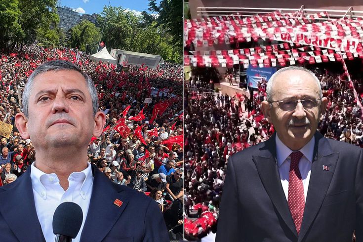 Two separate CHP rallies in Ankara! The difference in attendance drew attention