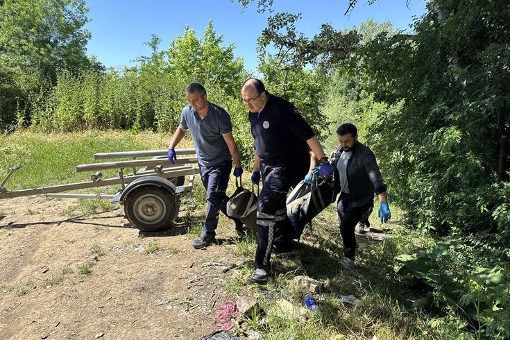 Edirne'de Tunca Nehri'nde erkek cesedi bulundu
