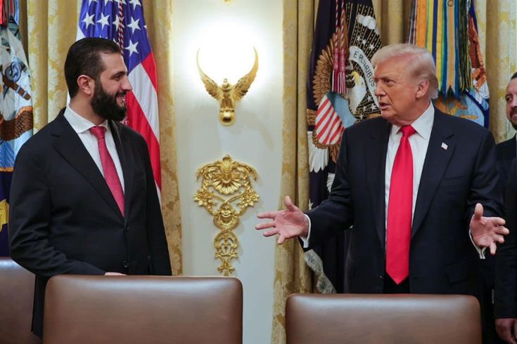 ABD ve Suriye'den sürpriz görüşme! Şara'nın Trump'tan kritik bir isteği var