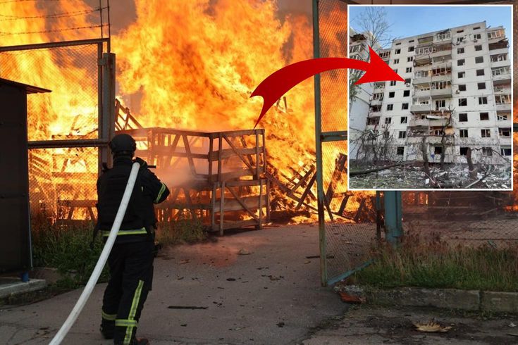 Rusya, Kiev'i yangın yerine çevirdi! Çok sayıda ölü ve yaralı var