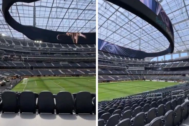 The SoFi Stadium where we will play our USA match was shown, and everyone showered it with praise.
