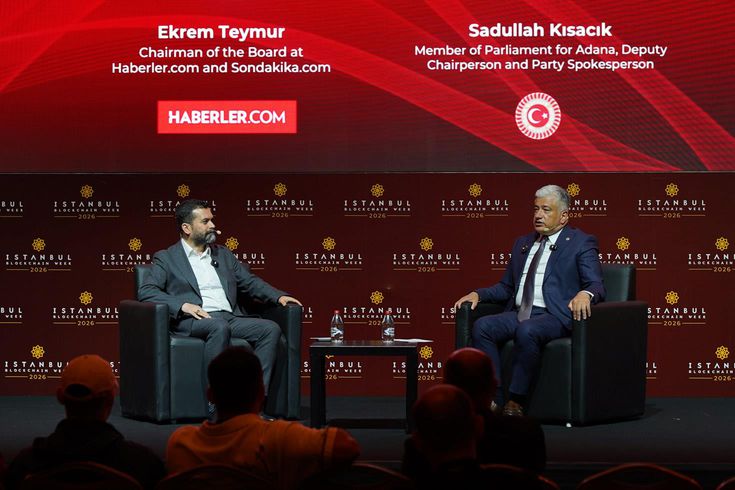 Ekrem Teymur ve Sadullah Kısacık İstanbul Blockchain Week 2026'da: Kripto parada yatırımcılar için düzenlemeler gerekli
