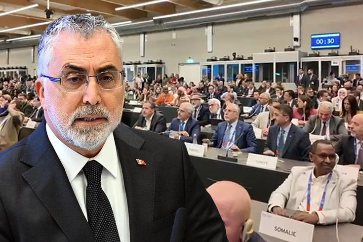 Israeli diplomat protested by Minister Işıkhan and the Turkish delegation! Could not finish his speech.