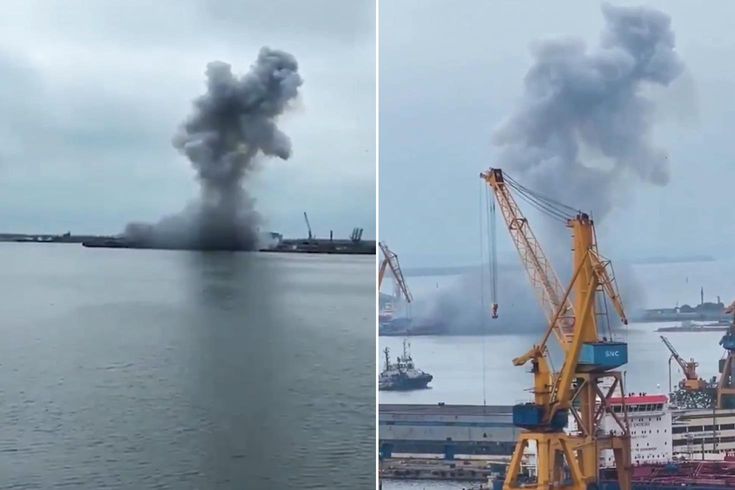 Savaşın gölgesi Karadeniz'e düştü! Limanda esrarengiz patlama