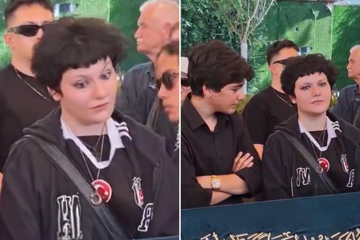 Reha Muhtar'ın cenazesinde dikkat çeken anlar! Poyraz Mina'yı dürterek uyardı