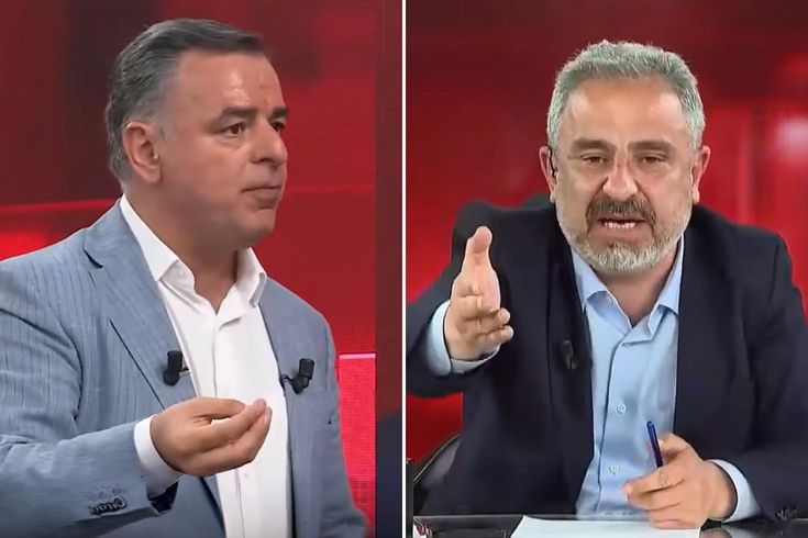 Sinan Burhan ile Barış Yarkadaş arasında canlı yayında Mansur Yavaş polemiği