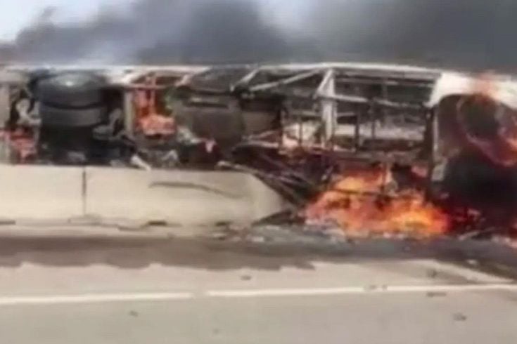 Irak'ta Kerbela ziyaretinden dönenleri taşıyan otobüste yangın çıktı: 25 ölü