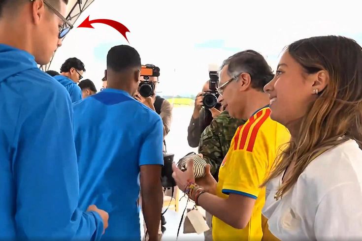 Kolombiya karıştı! Petro'nun kızını görmezden gelen Rodriguez gündem oldu
