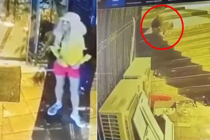 Mini etek ve perukla geldi, önce çaldı sonra soyundu