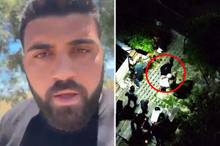 Söke'deki çifte cinayetin şüphelisinin yakalandığı anlar dronla görüntülendi