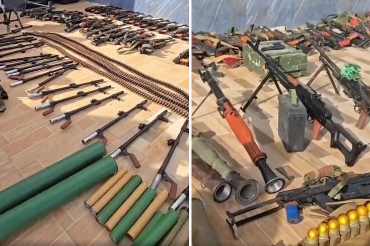 Somali'de beş yıldızlı otelde çok sayıda İHA ve silah ele geçirildi