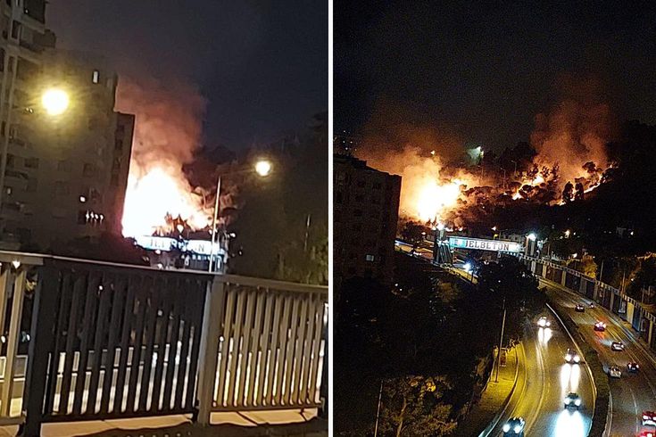 İzmir'de otluk alanda korkutan yangın