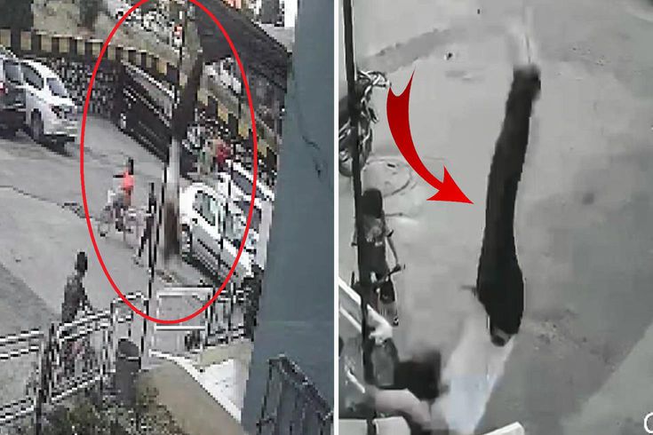 Adana'da 12. kattan düşen kız çocuğu hayata tutundu: Düşme anı kamerada