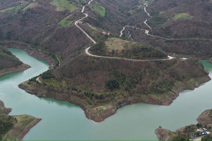Kocaeli'nin içme suyu kaynağı Yuvacık Barajı'nda yüz güldüren doluluk