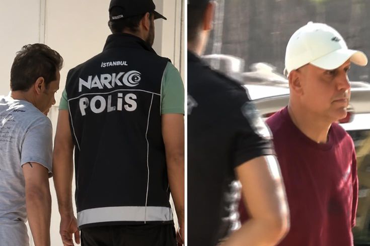 Famous people detained in a drug operation underwent health checks.