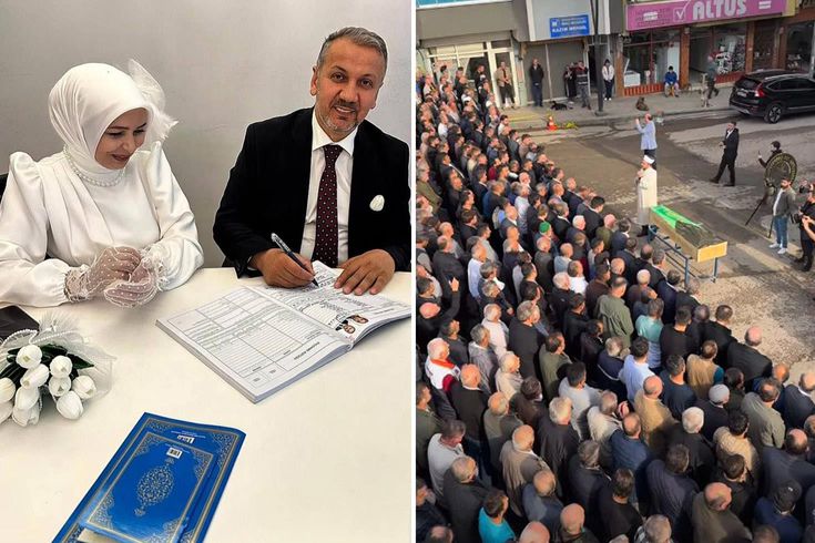 8 ay önce eşini toprağa vermişti, yeniden evlendi