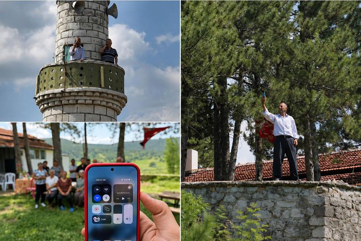 Teknoloji çağında iletişimsiz kalan mahalle: Bir sinyal için minareye tırmanıyorlar!