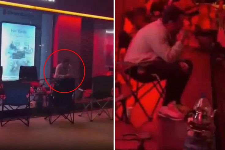 Bakan Kurum Bugün başladı dedi, sandalyesini alan bankanın önüne koştu