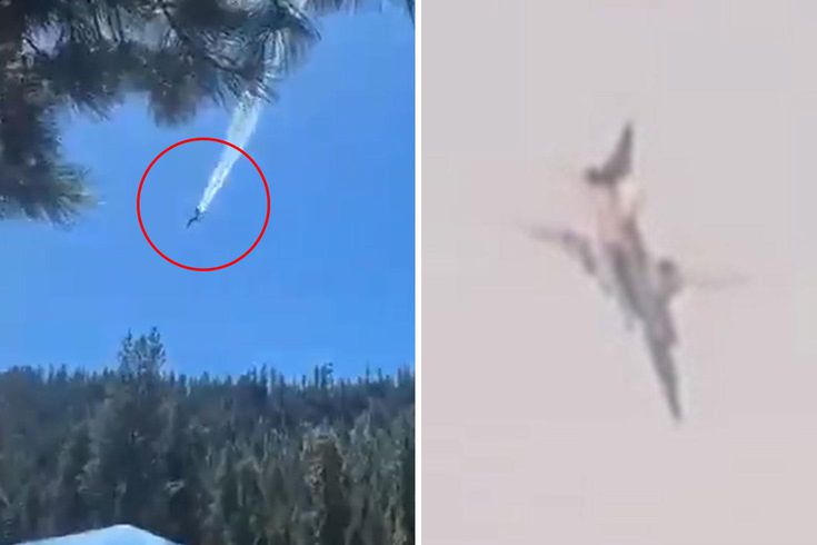 Rusya'nın ardından ABD'de de bombardıman uçağı düştü