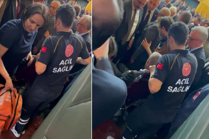 MHP Grup Toplantısı'nda panik anları! Sağlık ekipleri hemen müdahale etti